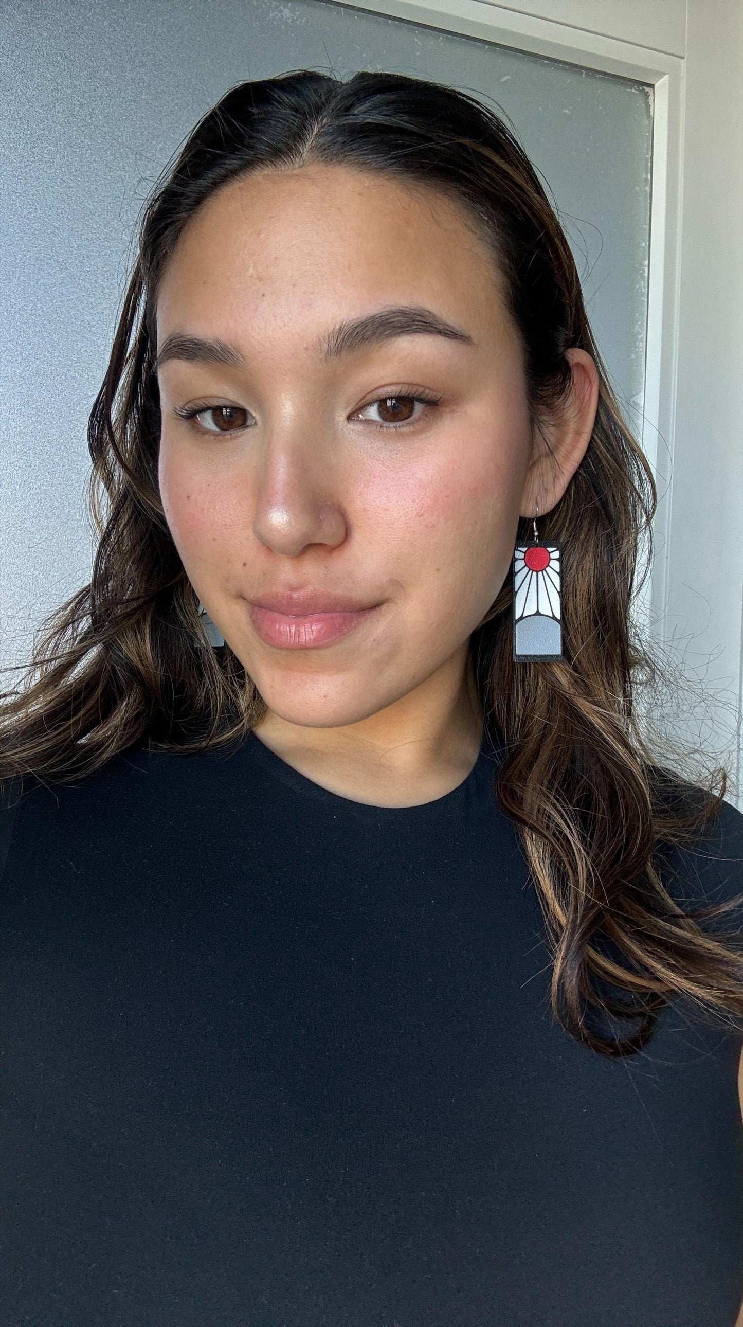 Hanafuda Earrings (Demon Slayer)
