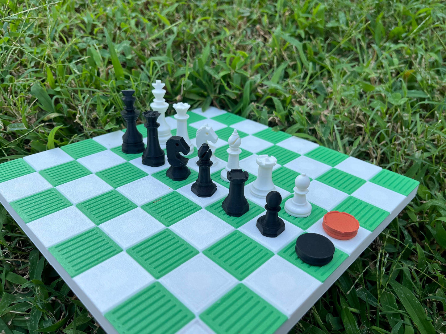 Magnetic Chess Board - Wall Mountable & Tactile