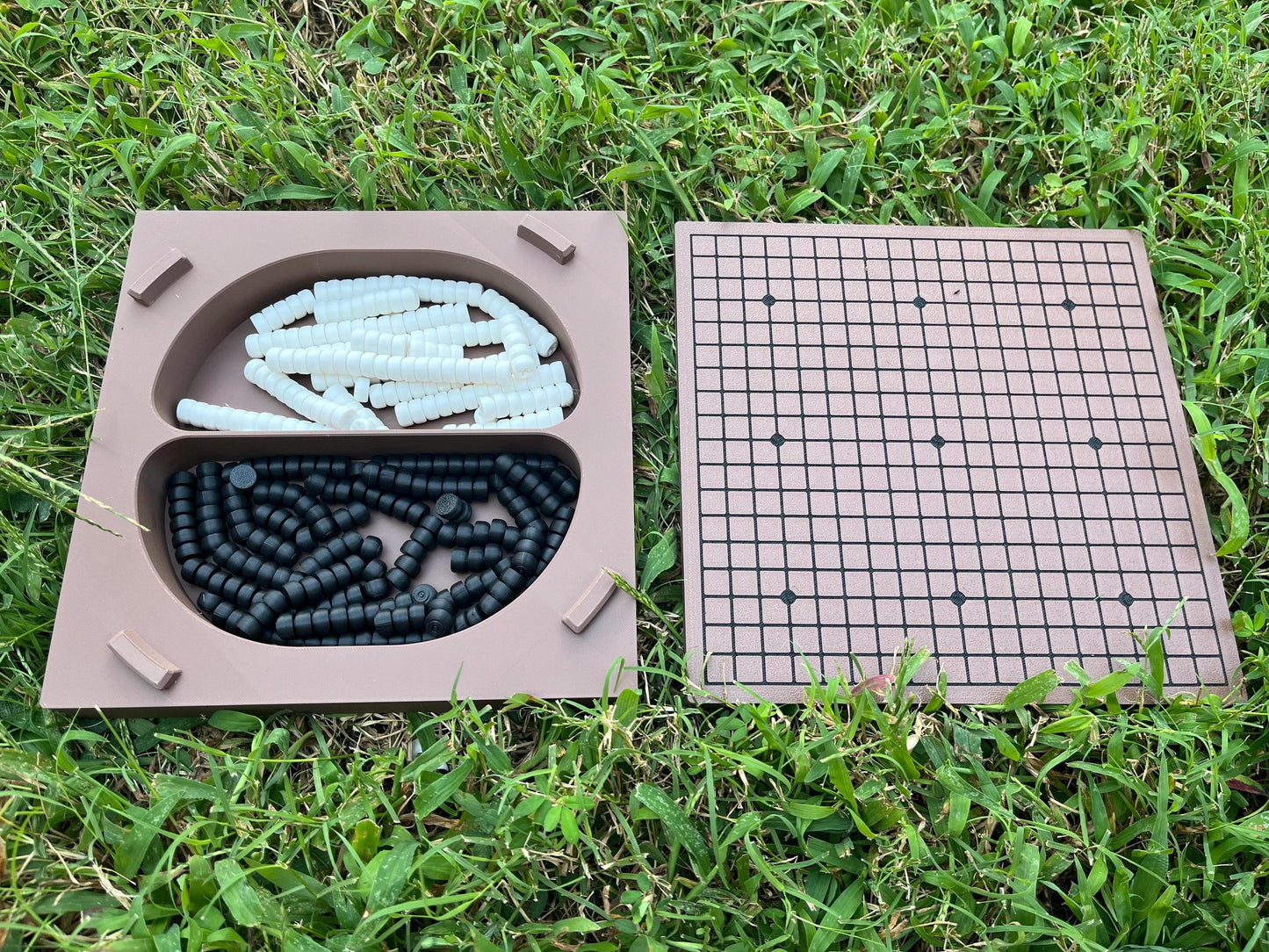 19x19 Go Board: Magnetic & Tactile