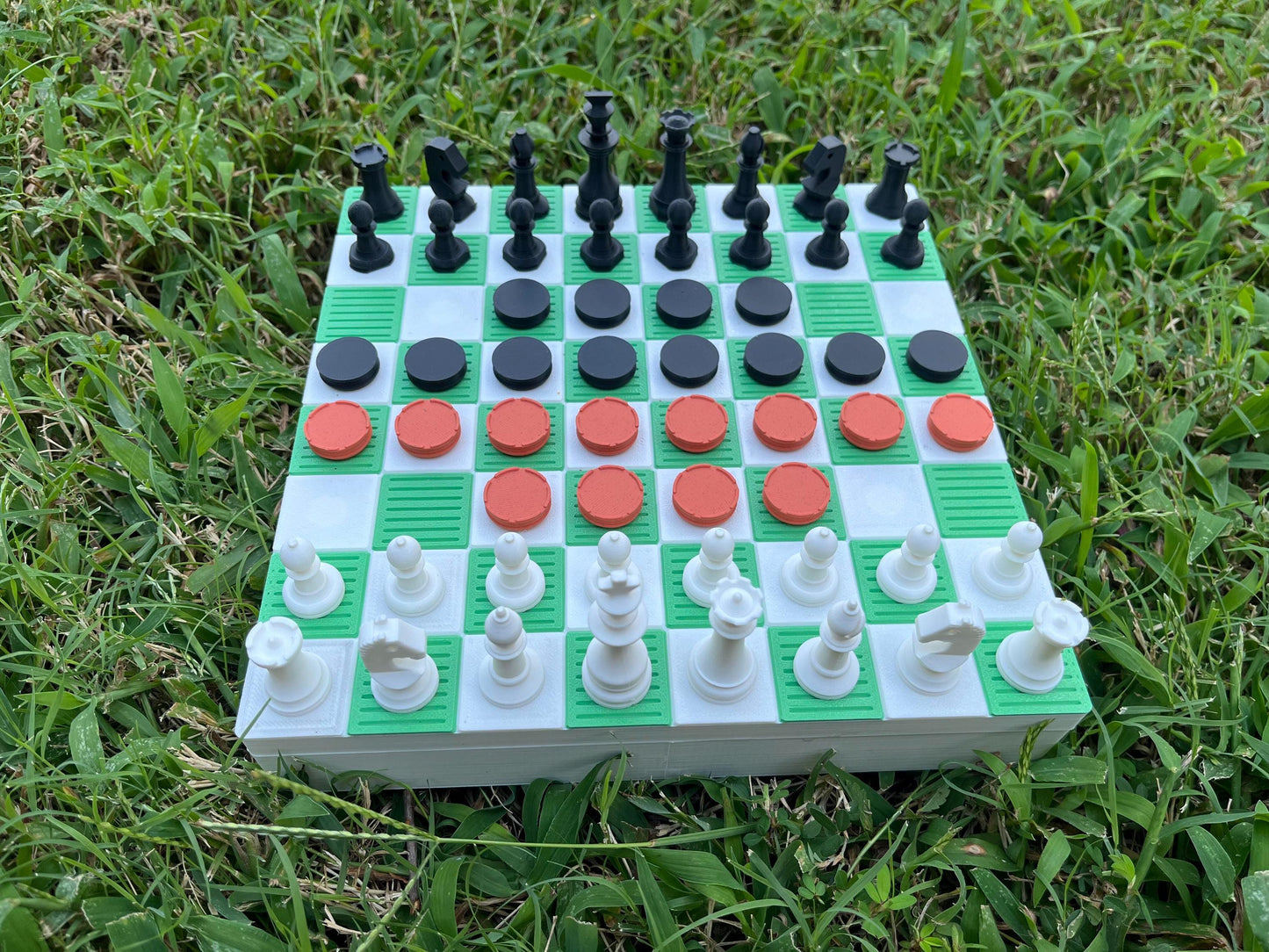 Magnetic Chess Board - Wall Mountable & Tactile