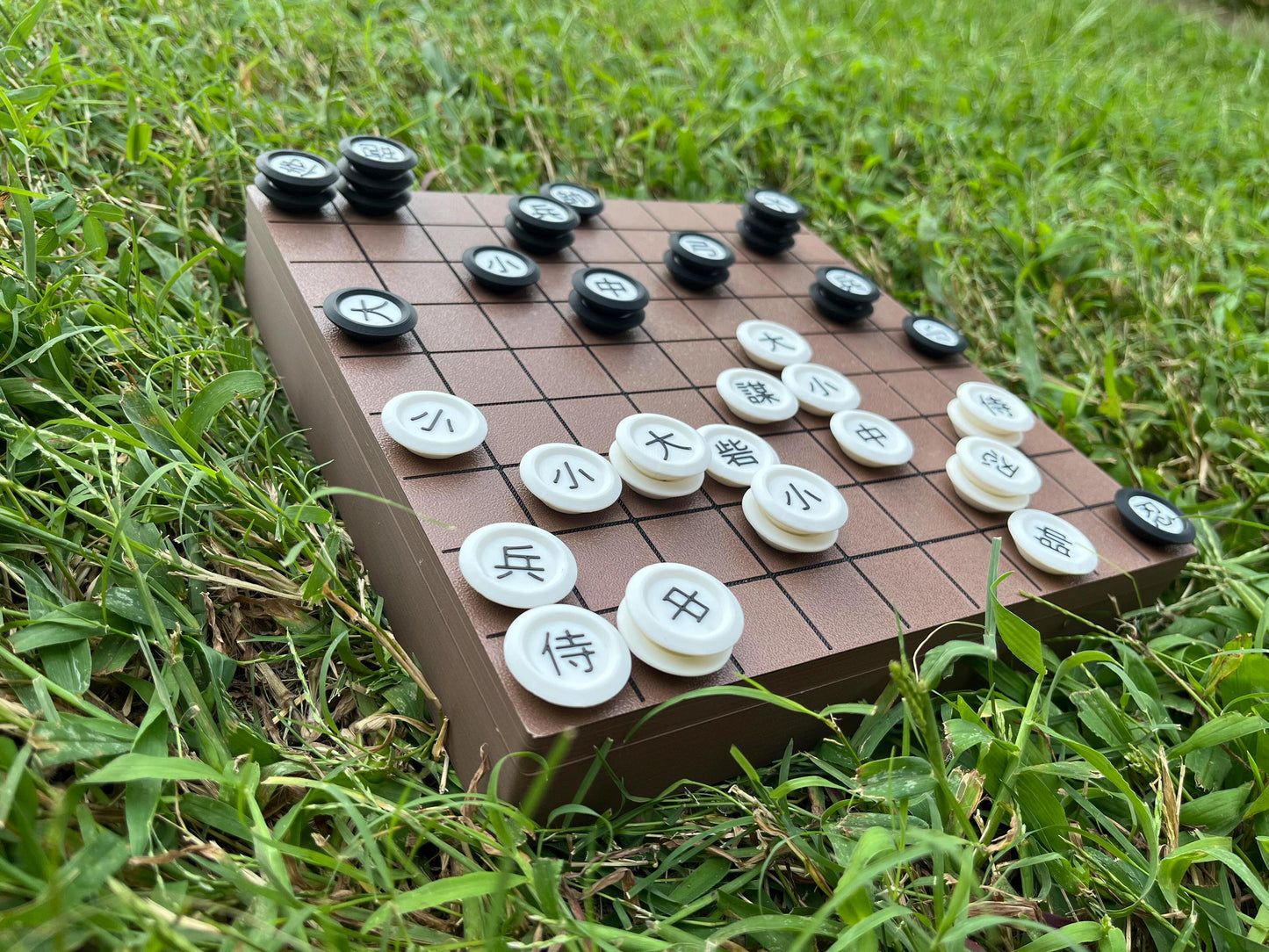 Gungi Board and Pieces: Full Magnetic Game Set