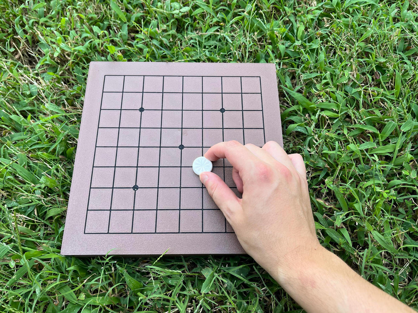 9x9 Go Board: Magnetic & Tactile