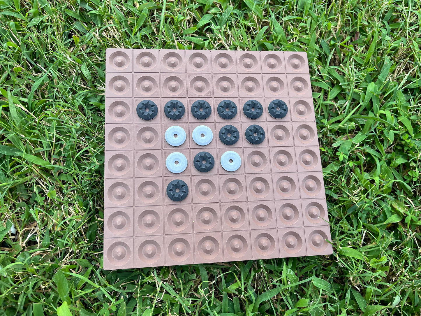 Reversi - Tactile Board Game for the Visually Impaired & Travel Set