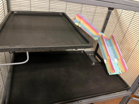 Ramps with Railings for Caged Pets