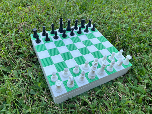 Magnetic Chess Board - Wall Mountable & Tactile