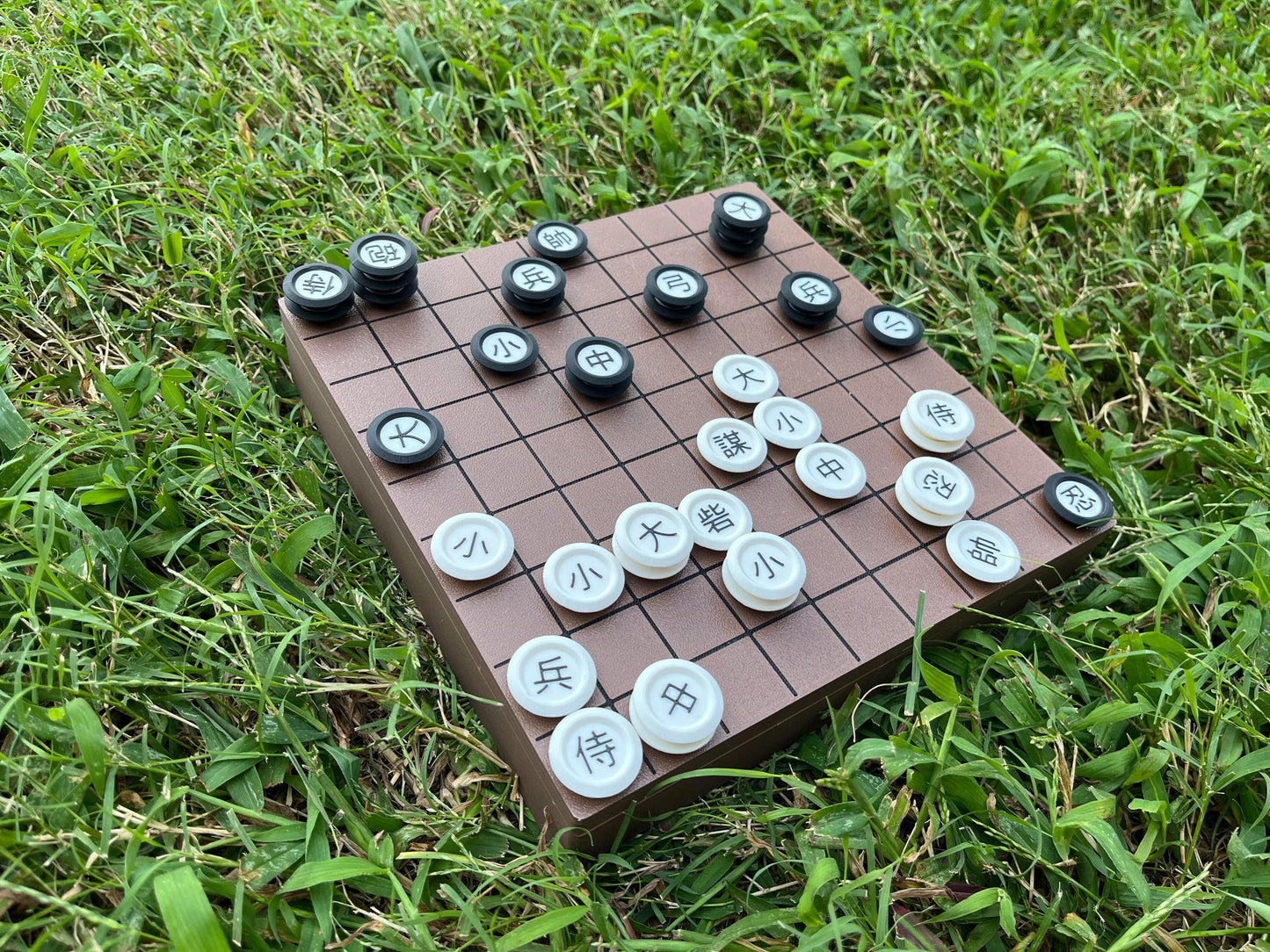 Gungi Board and Pieces: Full Magnetic Game Set