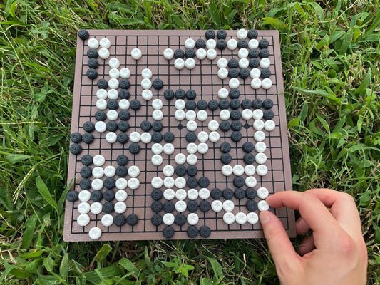 19x19 Go Board: Magnetic & Tactile